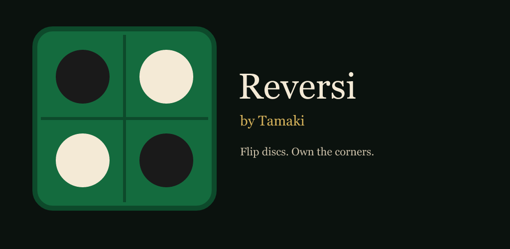 Reversi by Tamaki